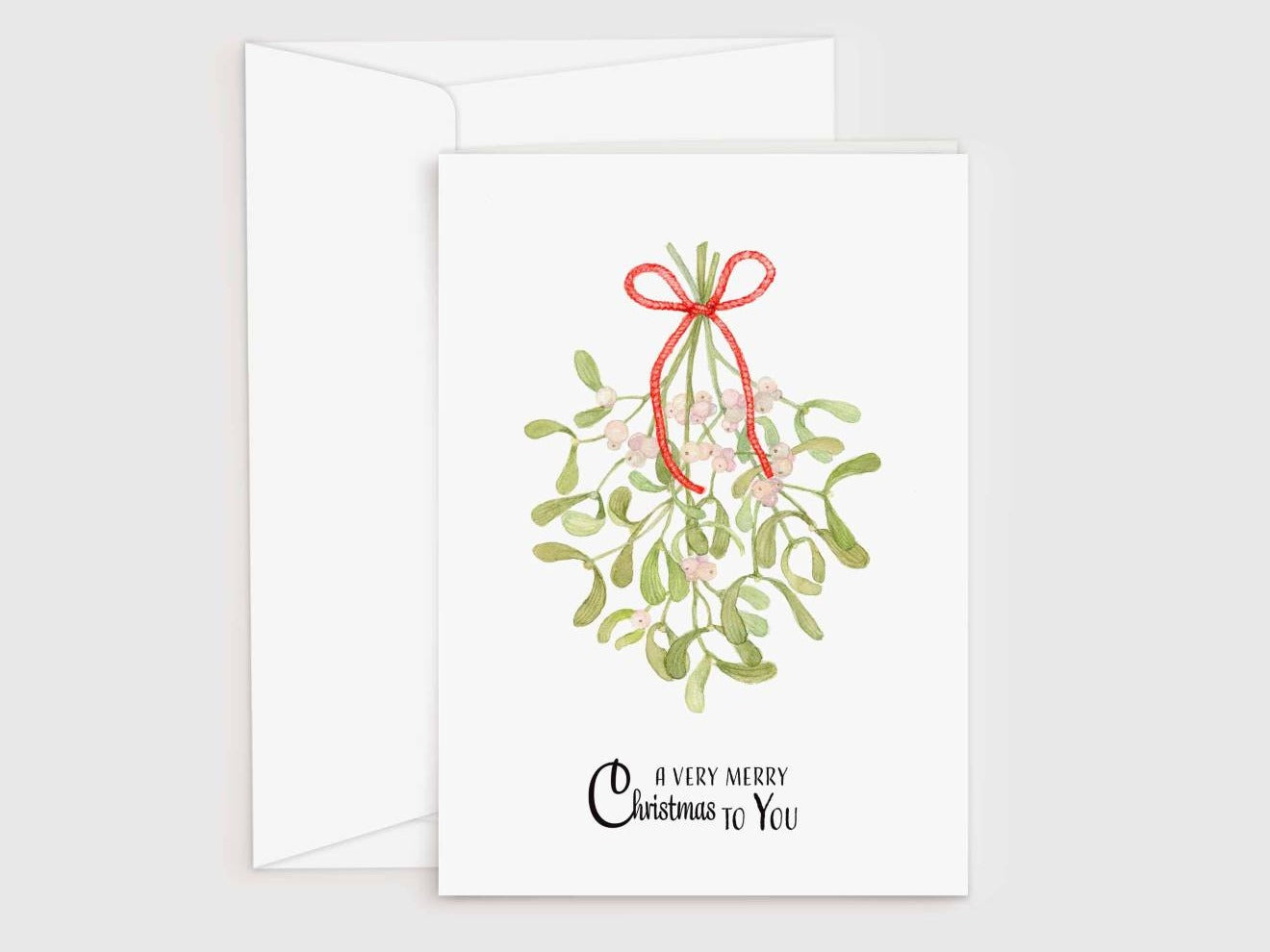 3er Set Weihnachtskarten incl. Briefumschlag - A very merry Christmas to you
