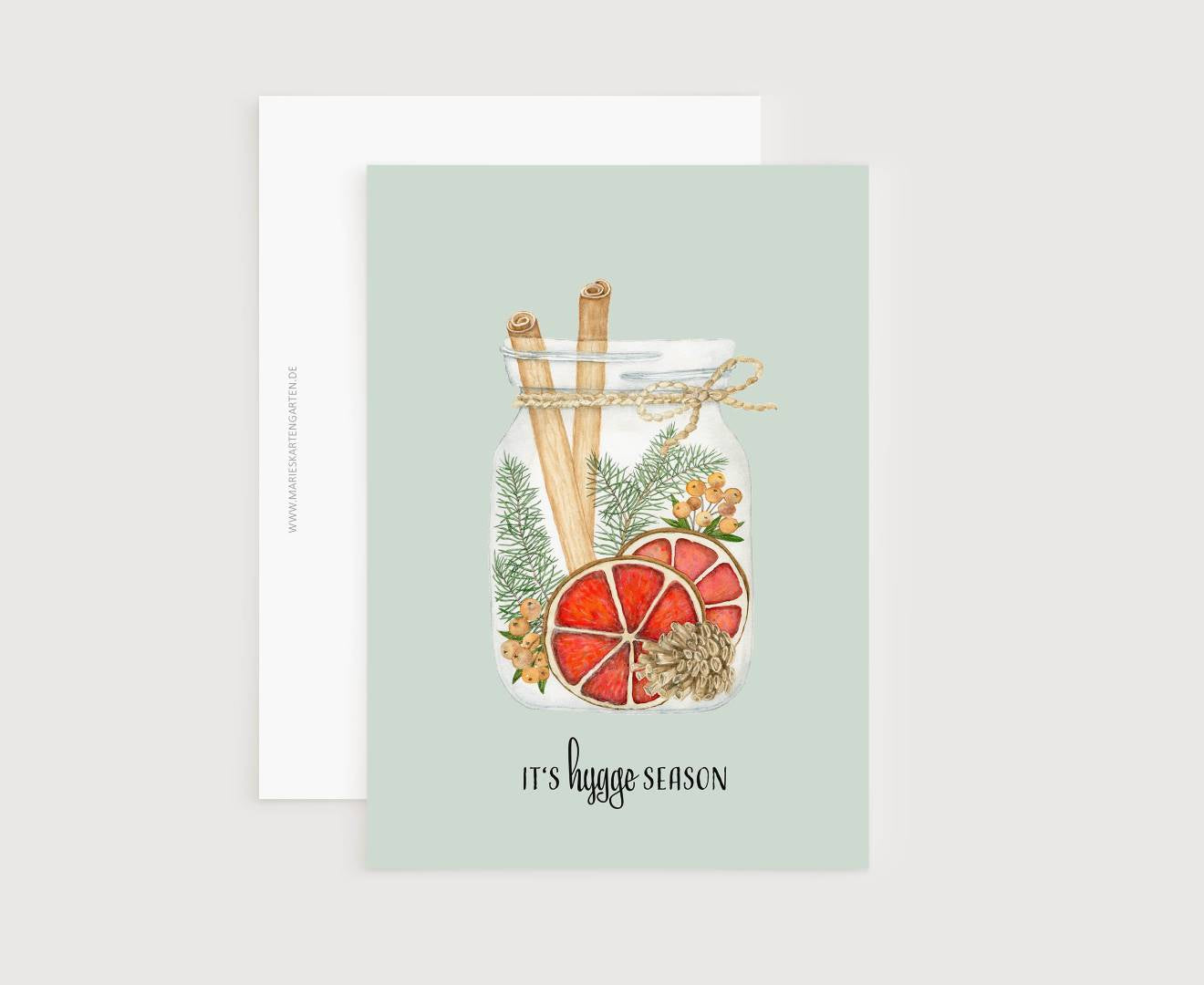 3er Set Weihanchtskarte - It's hygge season