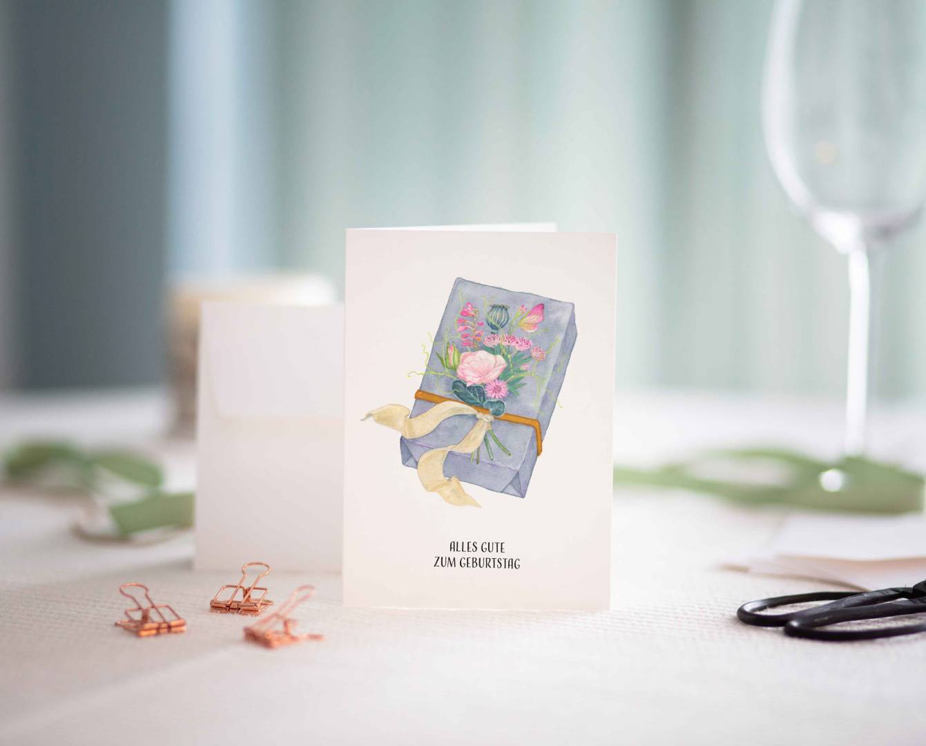 Geburtstagskarte - Geschenk