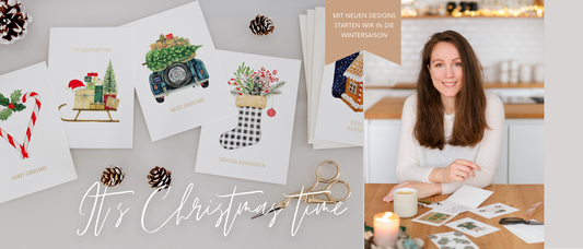 ✨ Weihnachten wird gemütlich - Unsere neuen Weihnachtskarten kommen im Oktober ✨
