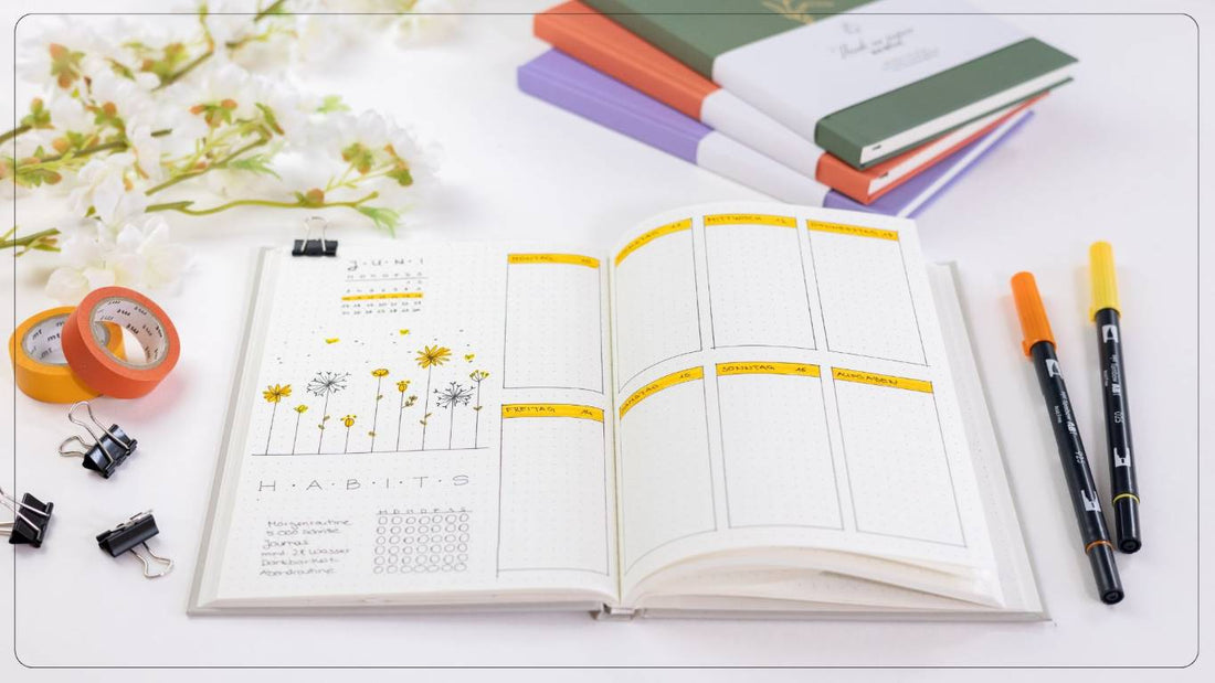 Bullet Journal für Fortgeschrittene – Index, Future Log und Tracker