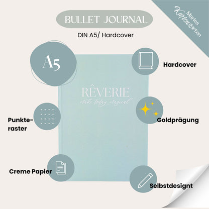 A5 Bullet Journal (Notizbuch) Reverie - make today magical