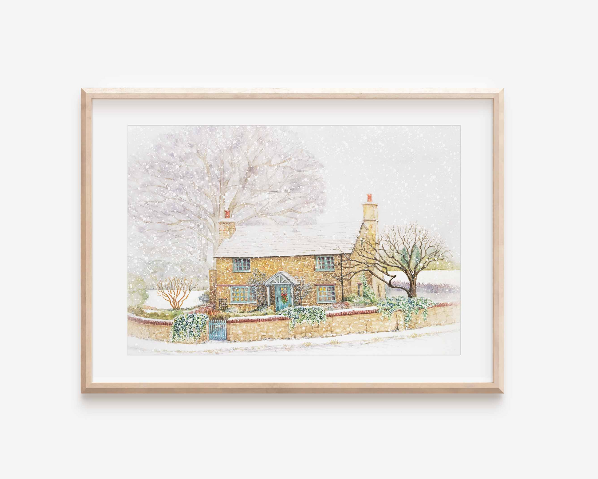 Weihnachtsposter Film-Klassiker: Liebe braucht keine Ferien