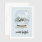 3er Set Weihnachtskarten - a winter fairytale