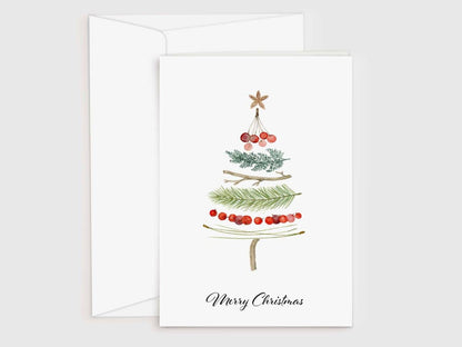 3er Set Weihnachtskarten incl. Briefumschlag - Merry Christmas